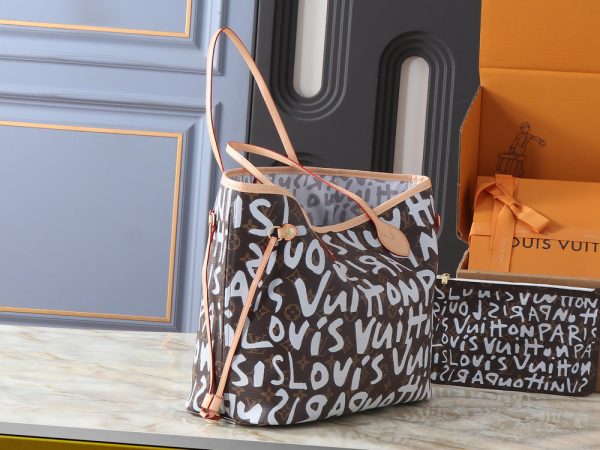 LV x Stephen Sprouse Monogram Graffiti Neverfull MM Bag M40995 BC LV x Stephen Sprouse Monogram Graffiti Neverfull MM Bag M40995 BC