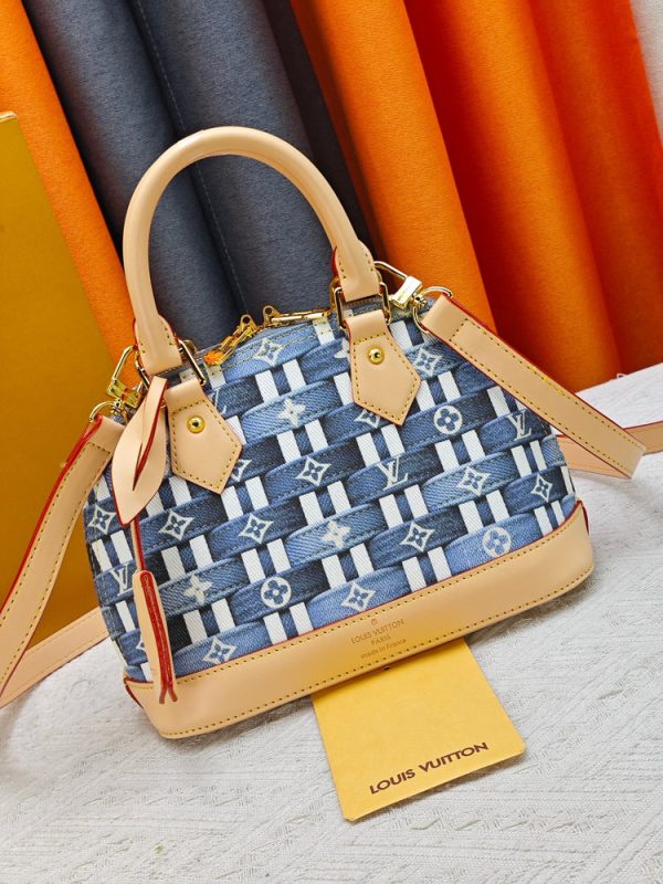 LV Alma Monogram Denim Woven Bag M28902-M53152 BC