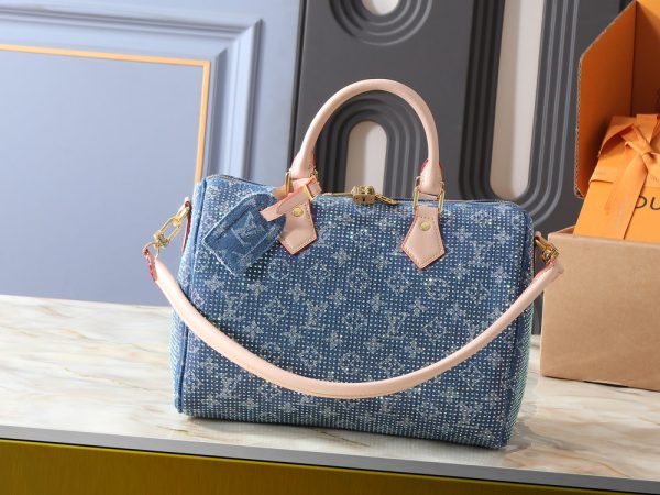 LV Speedy Bandoulière 30 Rhinestones Bag M14430-M13344 BC