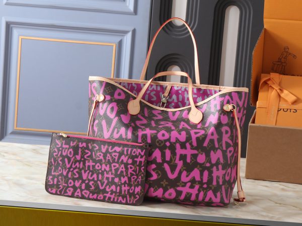 LV x Stephen Sprouse Monogram Graffiti Neverfull MM Bag M40995 BC LV x Stephen Sprouse Monogram Graffiti Neverfull MM Bag M40995 BC