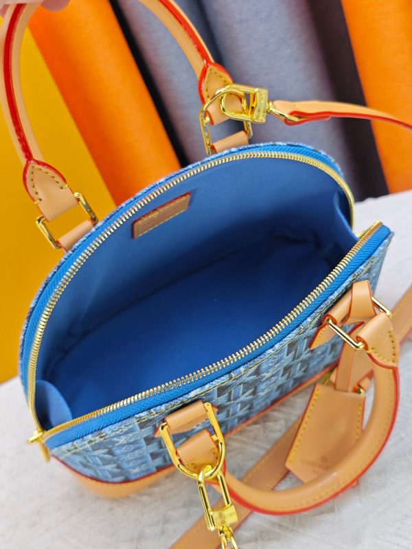 LV Alma Monogram Denim Woven Bag M28902-M53152 BC