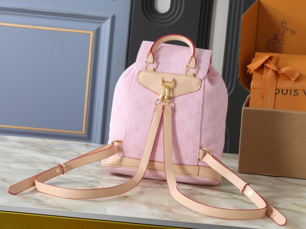 LV Montsouris PM Monogram Denim Bag M11197-M11198 BC