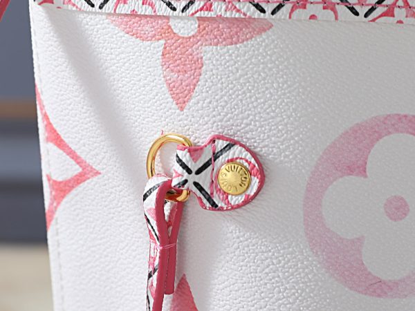 LV Neverfull MM Watercolor Monogram Canvas Bag M22980 BC
