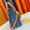 LV OnTheGo PM Monogram Denim Woven Bag M46373 BC