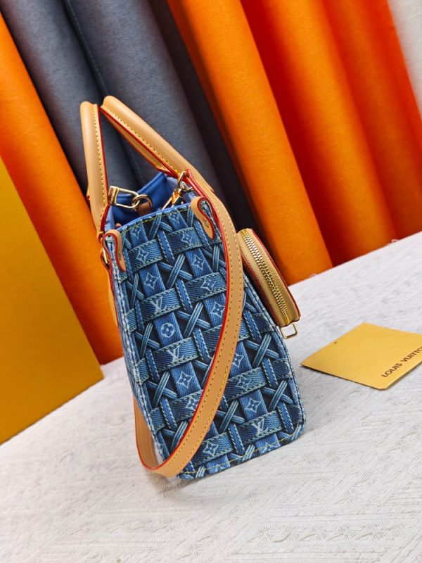 LV OnTheGo PM Monogram Denim Woven Bag M46373 BC