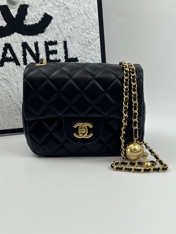 CN Mini Flap Bag with Adjustable Chain KK01950