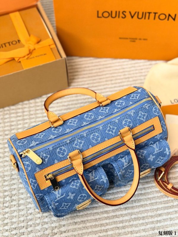 LV Monogram Denim Neo Speedy Handbag C2301850