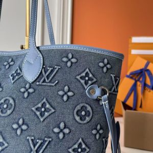 LV Neverfull MM Denim Bag M45685-M40995 BC