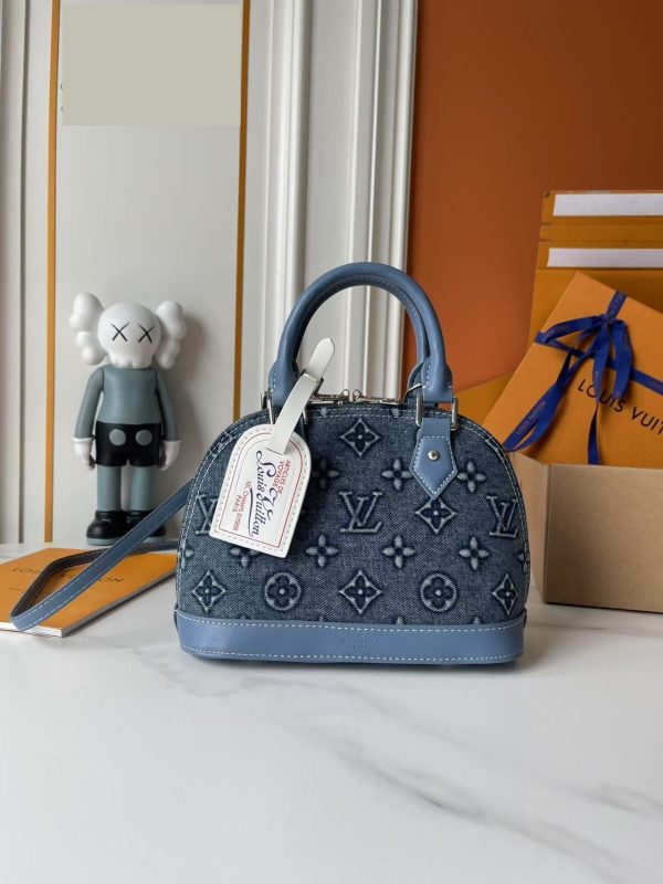 LV Alma BB Denim Bag M53152 BC