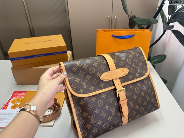 LV Monogram Buckle Flap Shoulder Bag C2301550