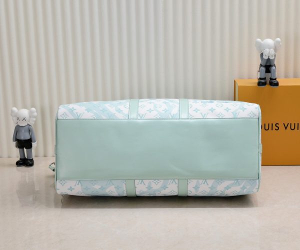 LV Monogram Aquagarden Keepall Bandoulière 50 M22570-M41416 BC