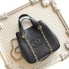 CN Mini Shopping Tote Calfskin Black KK05050