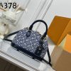 LV Alma BB Monogram Jacquard Denim Bag M2A378-M53152-M82717 BC