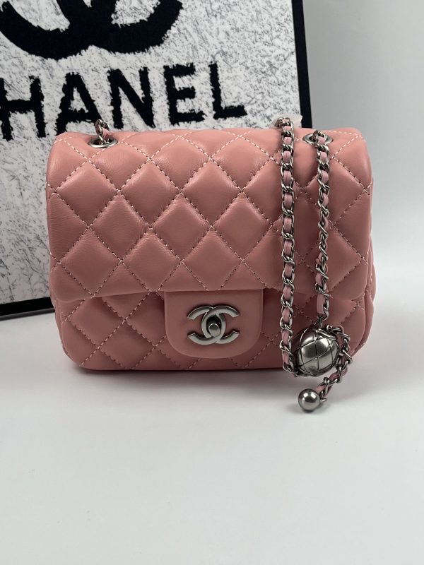 CN Mini Flap Bag with Adjustable Chain KK01950