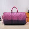 LV Keepall Bandoulière 50 Taurillon Illusion Leather M59712-M41416 BC LV Keepall Bandoulière 50 Taurillon Illusion Leather M59712-M41416 BC