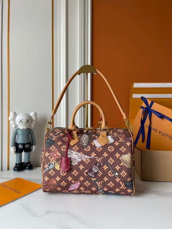 LV Speedy Bandouliere 30 Flight Bag M29377-M13344 BC LV Speedy Bandouliere 30 Flight Bag M29377-M13344 BC