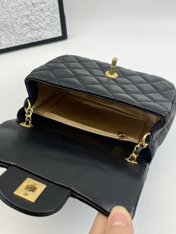 CN Mini Flap Bag with Adjustable Chain KK01950