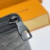 LV Black Embossed Monogram Leather Zippy Wallet KK01650