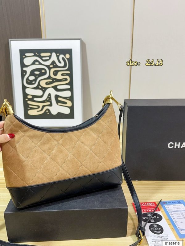 CN Small Hobo Bag Suede C2301250