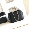 CN Mini Shopping Tote Calfskin Black KK05050