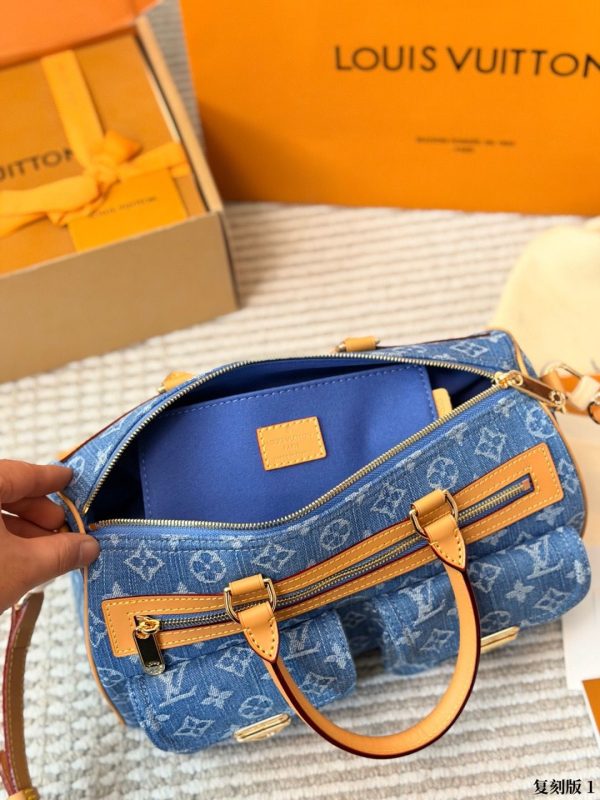 LV Monogram Denim Neo Speedy Handbag C2301850