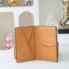 LV Pocket Organizer Crafted in The Signature Brown Monogram Canvas KK01150