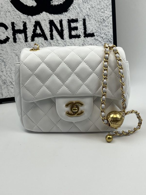 CN Mini Flap Bag with Adjustable Chain KK01950