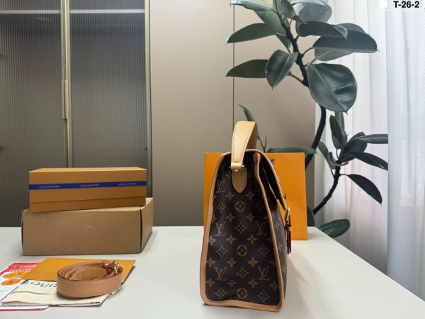 LV Monogram Buckle Flap Shoulder Bag C2301550