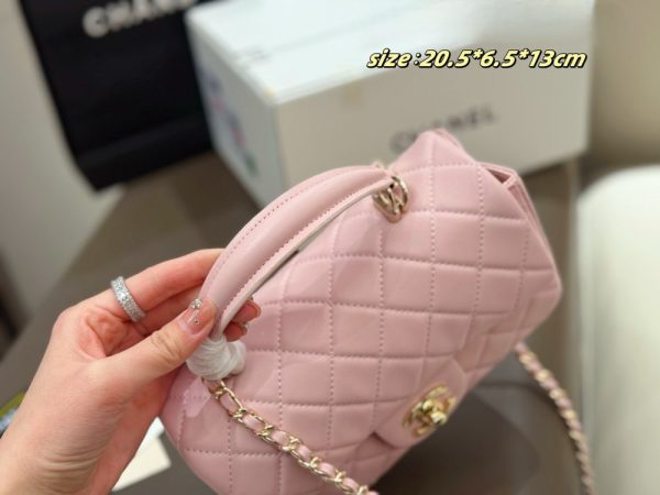 CN Mini Flap Top Handle Bag Lambskin C2301450