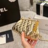 CN Pearl Clutch With Chain Metallic Gold C2301250