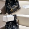 CN 22 Small Bag Shiny Calfskin Black C2301650