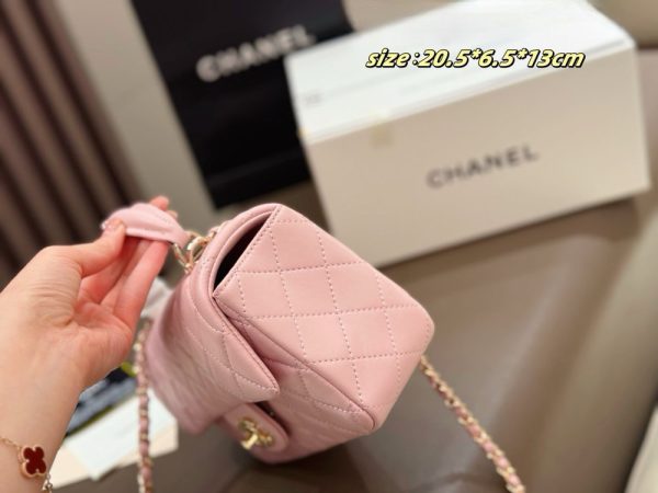 CN Mini Flap Top Handle Bag Lambskin C2301450