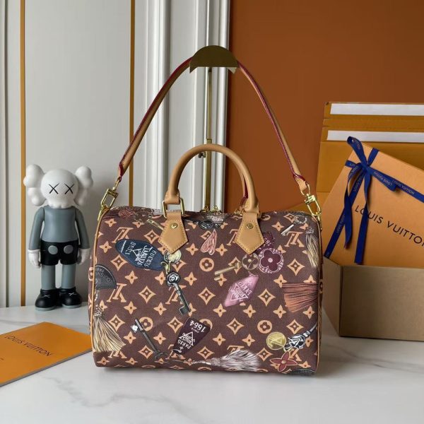 LV Speedy Bandouliere 30 Flight Bag M29377-M13344 BC LV Speedy Bandouliere 30 Flight Bag M29377-M13344 BC