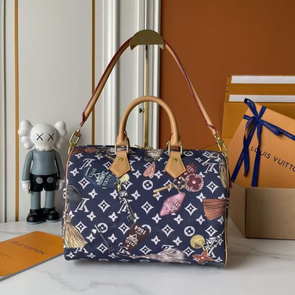 LV Speedy Bandouliere 30 Flight Bag M29377-M13344 BC LV Speedy Bandouliere 30 Flight Bag M29377-M13344 BC