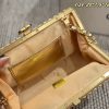 CN Pearl Clutch With Chain Metallic Gold C2301250