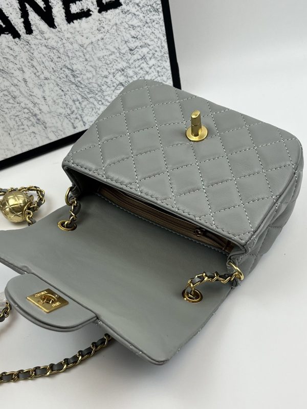 CN Mini Flap Bag with Adjustable Chain KK01950