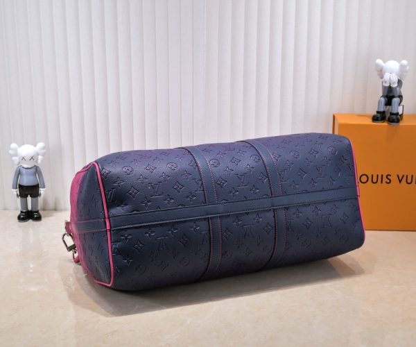 LV Keepall Bandoulière 50 Taurillon Illusion Leather M59712-M41416 BC LV Keepall Bandoulière 50 Taurillon Illusion Leather M59712-M41416 BC