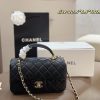 CN Mini Flap Top Handle Bag Lambskin C2301450