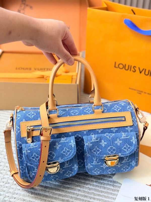LV Monogram Denim Neo Speedy Handbag C2301850