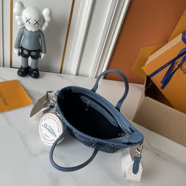 LV Neverfull BB Denim Bag M46705 BC