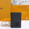LV Aerogram Pocket Organizer in Black KK0950