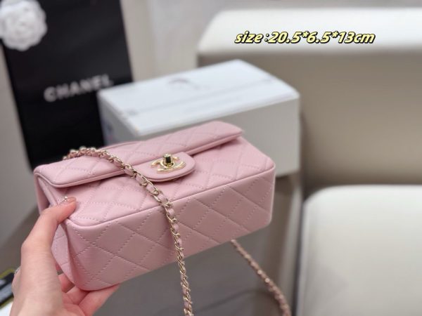 CN Mini Flap Top Handle Bag Lambskin C2301450