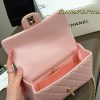 CN Mini Flap Top Handle Bag Lambskin C2301450