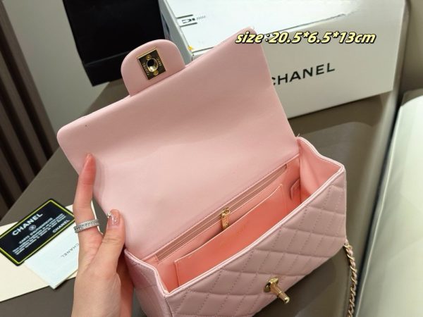 CN Mini Flap Top Handle Bag Lambskin C2301450