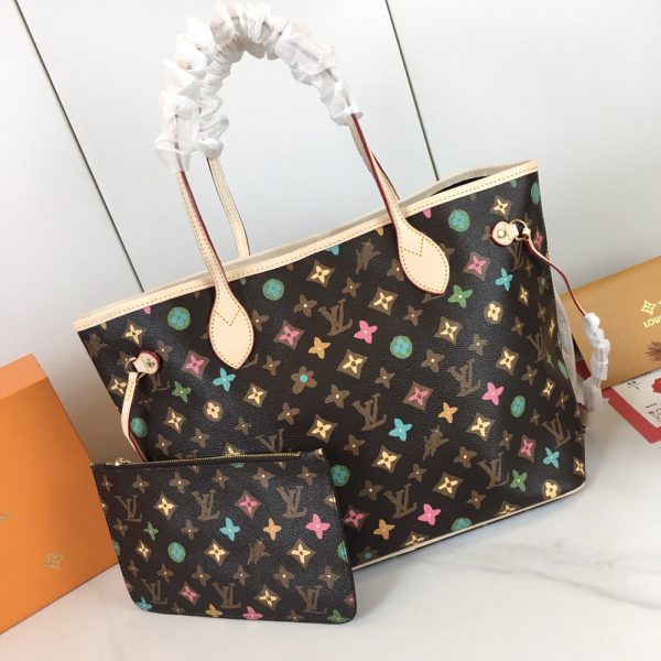 LV Neverfull MM Monogram Multicolor Bag M40995 BC LV Neverfull MM Monogram Multicolor Bag M40995 BC