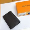 LV Aerogram Pocket Organizer in Black KK0950