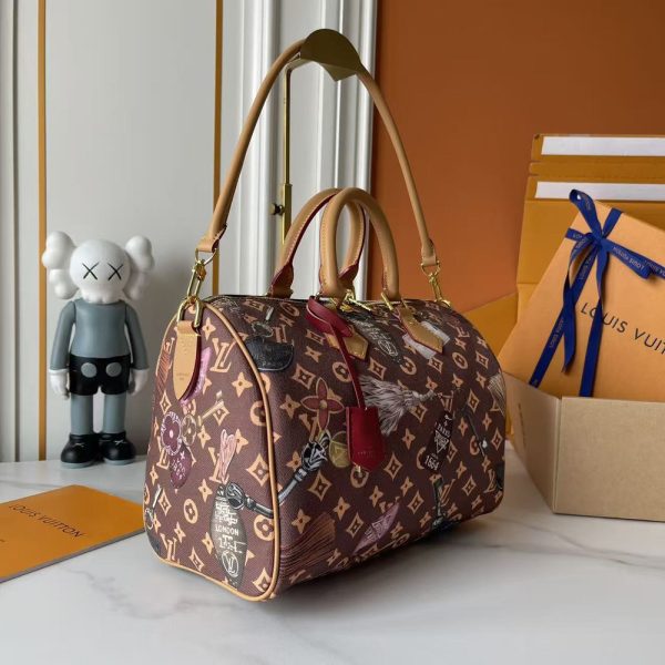 LV Speedy Bandouliere 30 Flight Bag M29377-M13344 BC LV Speedy Bandouliere 30 Flight Bag M29377-M13344 BC