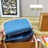 LV Monogram Denim Flap Shoulder Bag C2301250