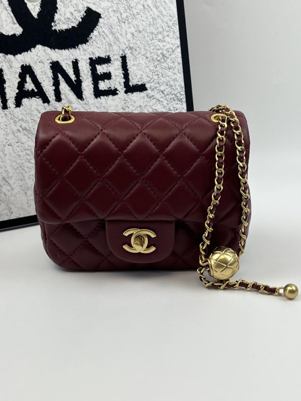 CN Mini Flap Bag with Adjustable Chain KK01950