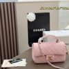 CN Mini Flap Top Handle Bag Lambskin C2301450